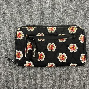 Vera Bradley Wallet Bi-fold Womens Quilted Zippered ID Card Holder Coin Purse